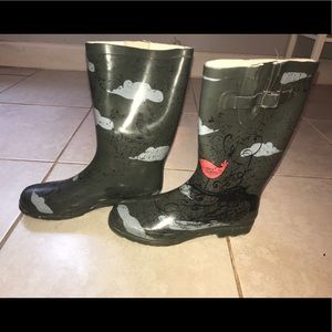 High Rain Boots